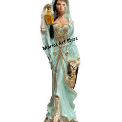 22" Santa Muerte Encarnada Acua