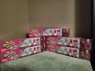 Lot x5 - Shopkins World vacations mega pack (Europe season 8)