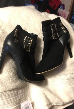 Great women high heels boots shoes size 6