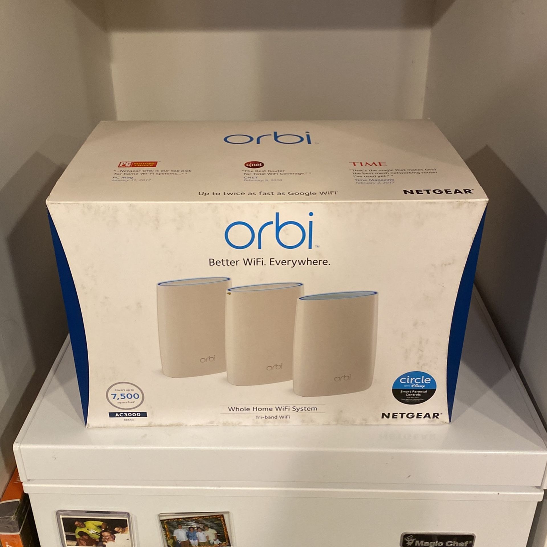 Orbi AC3000 - Whole Home WiFi System | Tri-band WiFi
