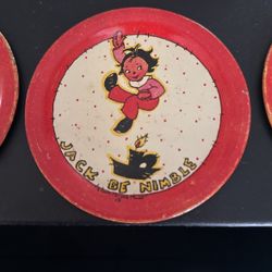 Vintage Jack Be Nimble Plates