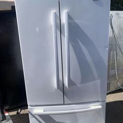 White Refrigerator  3 Doors 