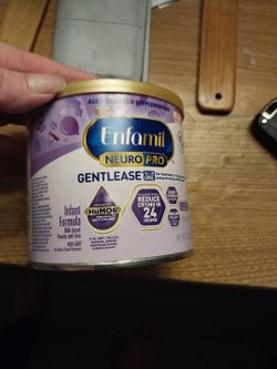Baby formula Enfamil gentlease