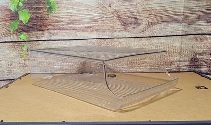 Clear Acrylic Storage Organizer / Bin with Removable Lid