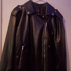Womens Faux Leather Jacket