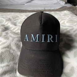 AMIRI logo Trucker hat