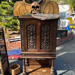 Antique wooden cabinet