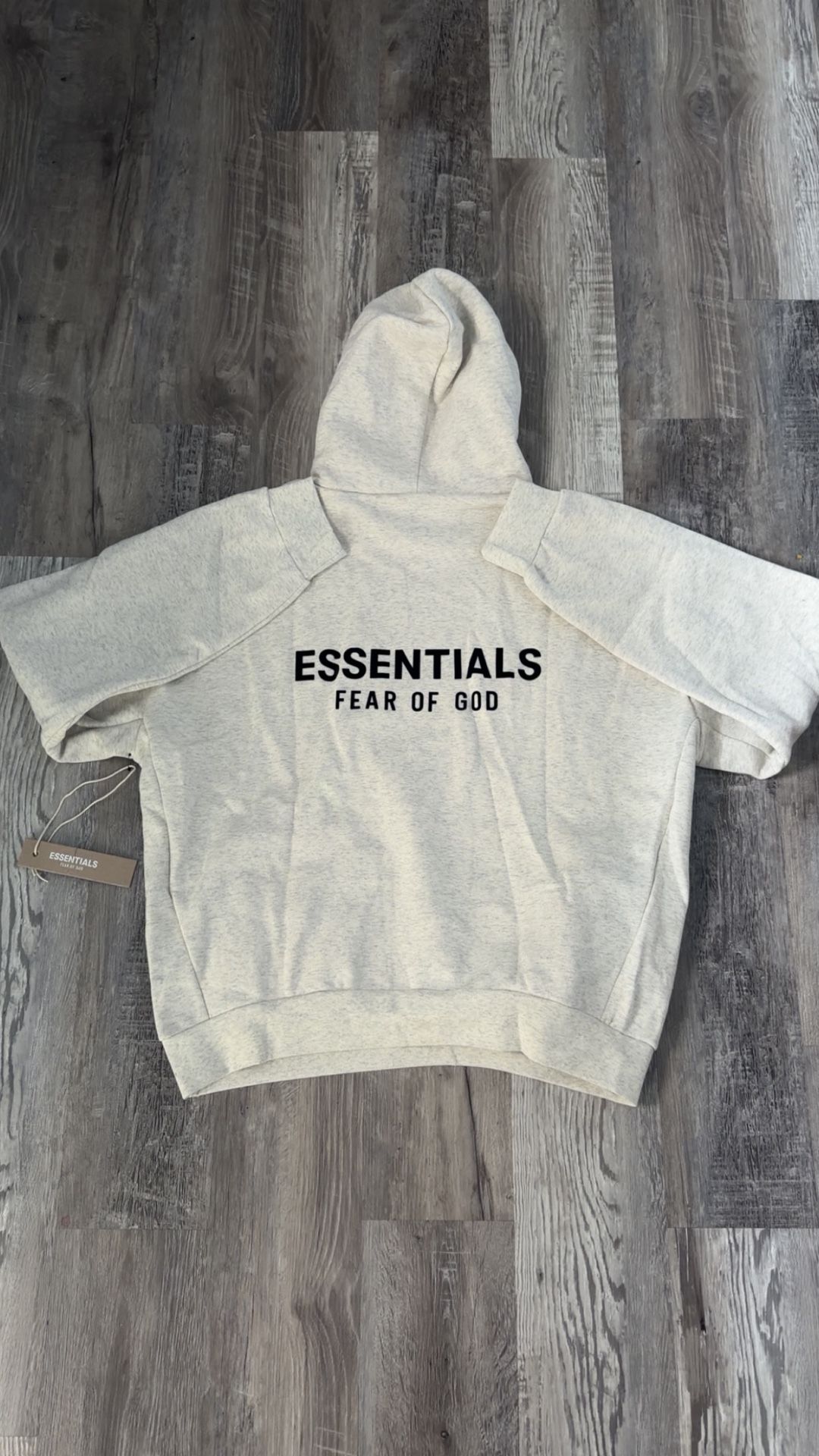 Essentials Grey Men’s Hoodie