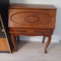 Small Wood Desk With Drawer