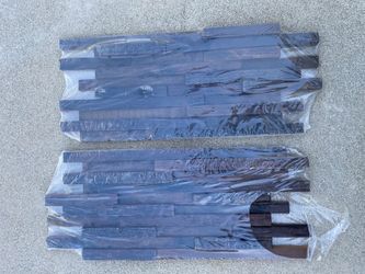 Casa Antica Natural Wood Mosaic Accent Panels - 4 Full Boxes + 2 Extra