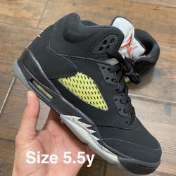 Size 5.5y Jordan Retro 5s $100 FIRM NO TRADES 