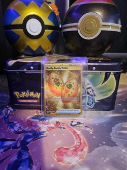 Buddy Buddy Puffin Twilight Masquerade Card