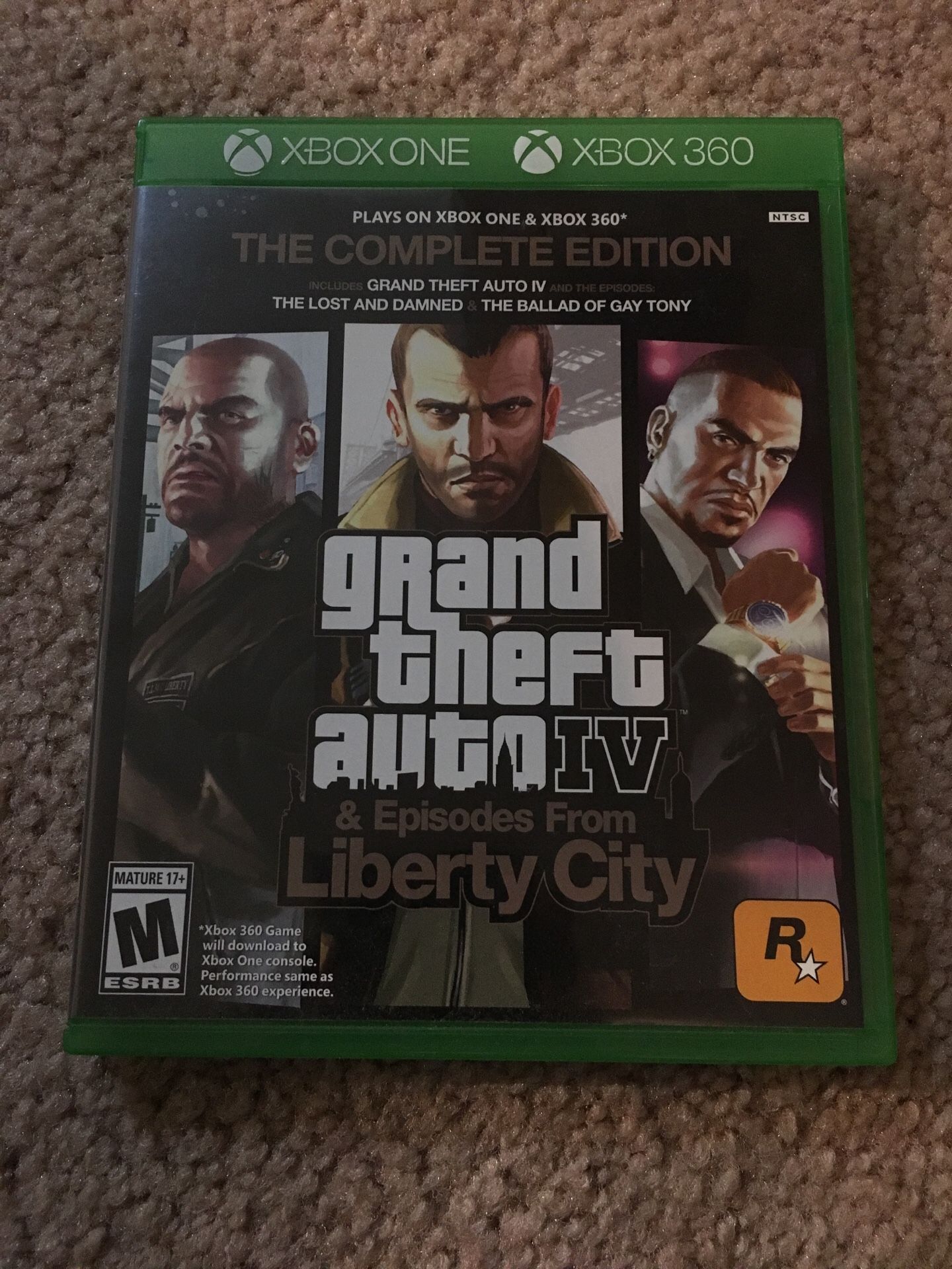 Console Game Grand Theft Auto IV - Xbox One Digital