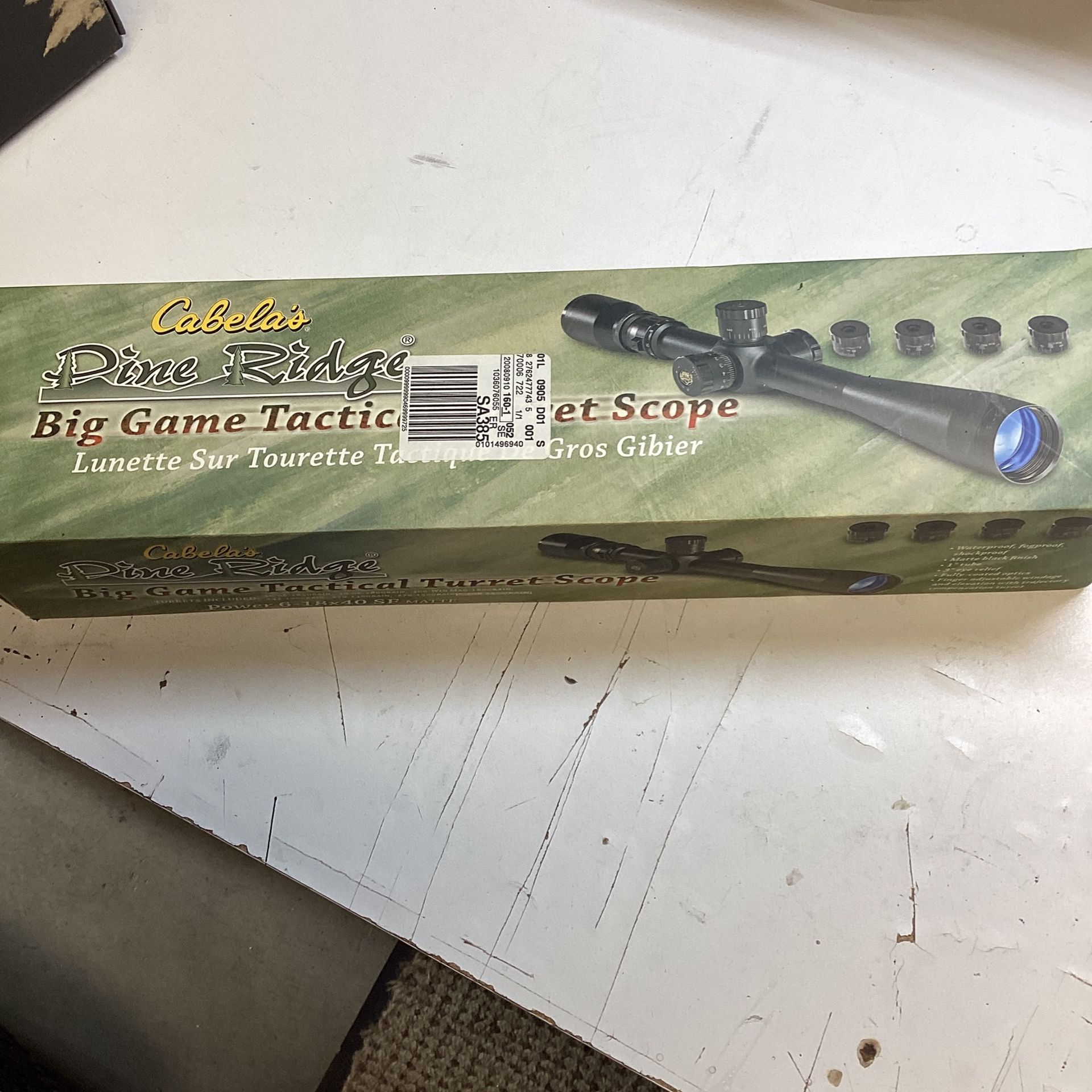 Cabelas Pine Ridge Big Game Tacticle Turret Scope