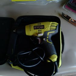 RYOBI 3/8" CORDED DRILL