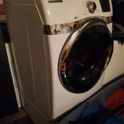 Samsung Electric Dryer Front Loader W Pedestal 