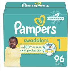 Pampers Swaddlers Size 1 96 Count 