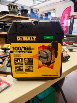 50 ft. & 165 ft. Red Self-Leveling 3-Beam Cross Line Laser Level with (4) AA Batteries & Case