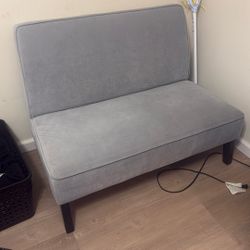light grey couch 