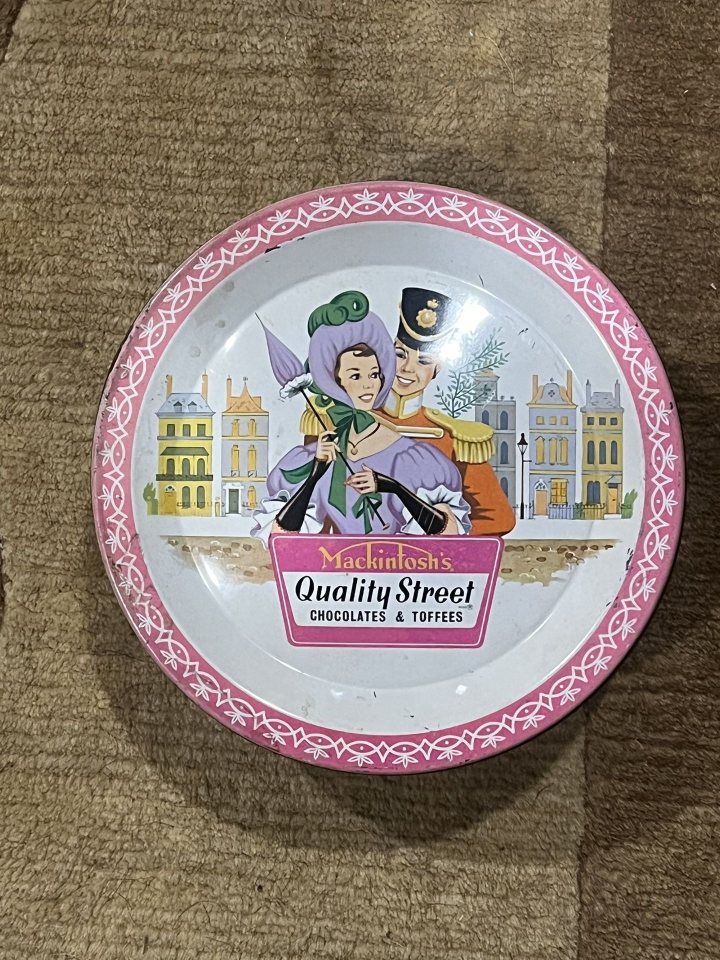 Vintage Tin Mackintosh Quality Street Chocolates & Toffees