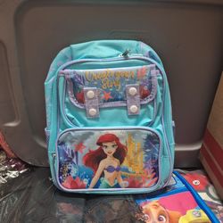 The Little Mermaid 13 Inch Backpack 