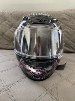 Shoei RF-1200 Purple And Black Graphic helmet - XS 6 5/8-6 3/4