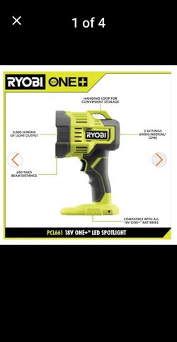 Ryobi Led Spotlight NEW