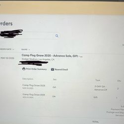 2 Camp Flog Gnaw GA Tickets