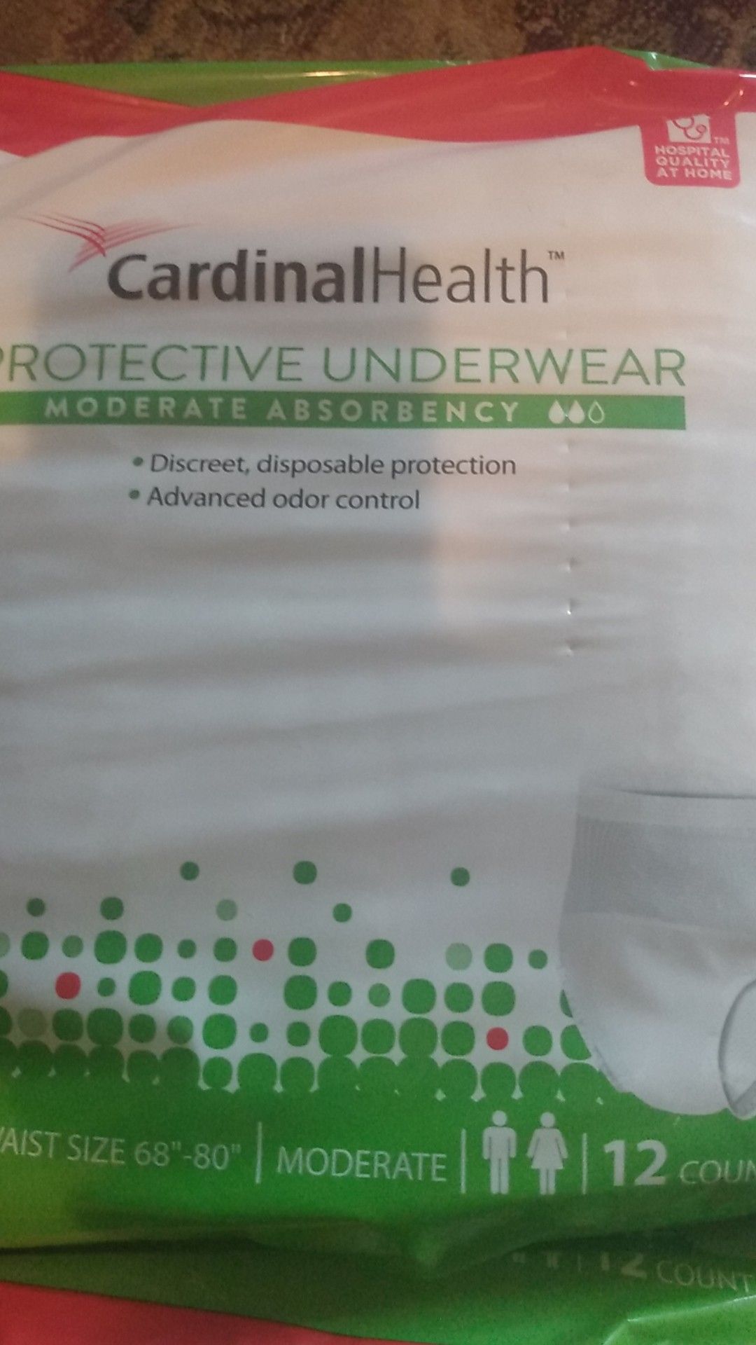Adult XXL disposable diapers.