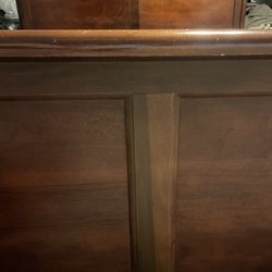 Queen Size Sleigh Bed Frame