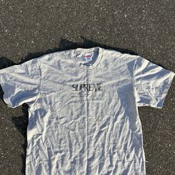 Gray Supreme Tee