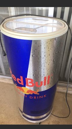 Red Bull Cooler $200.00 OBO Available Until Sold !!!