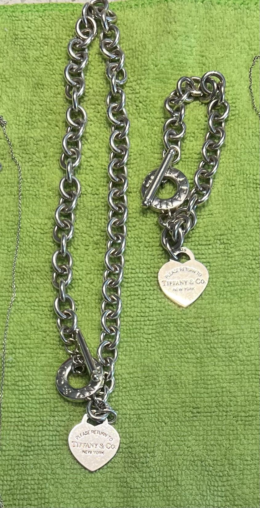 Tiffany Necklace & bracelet