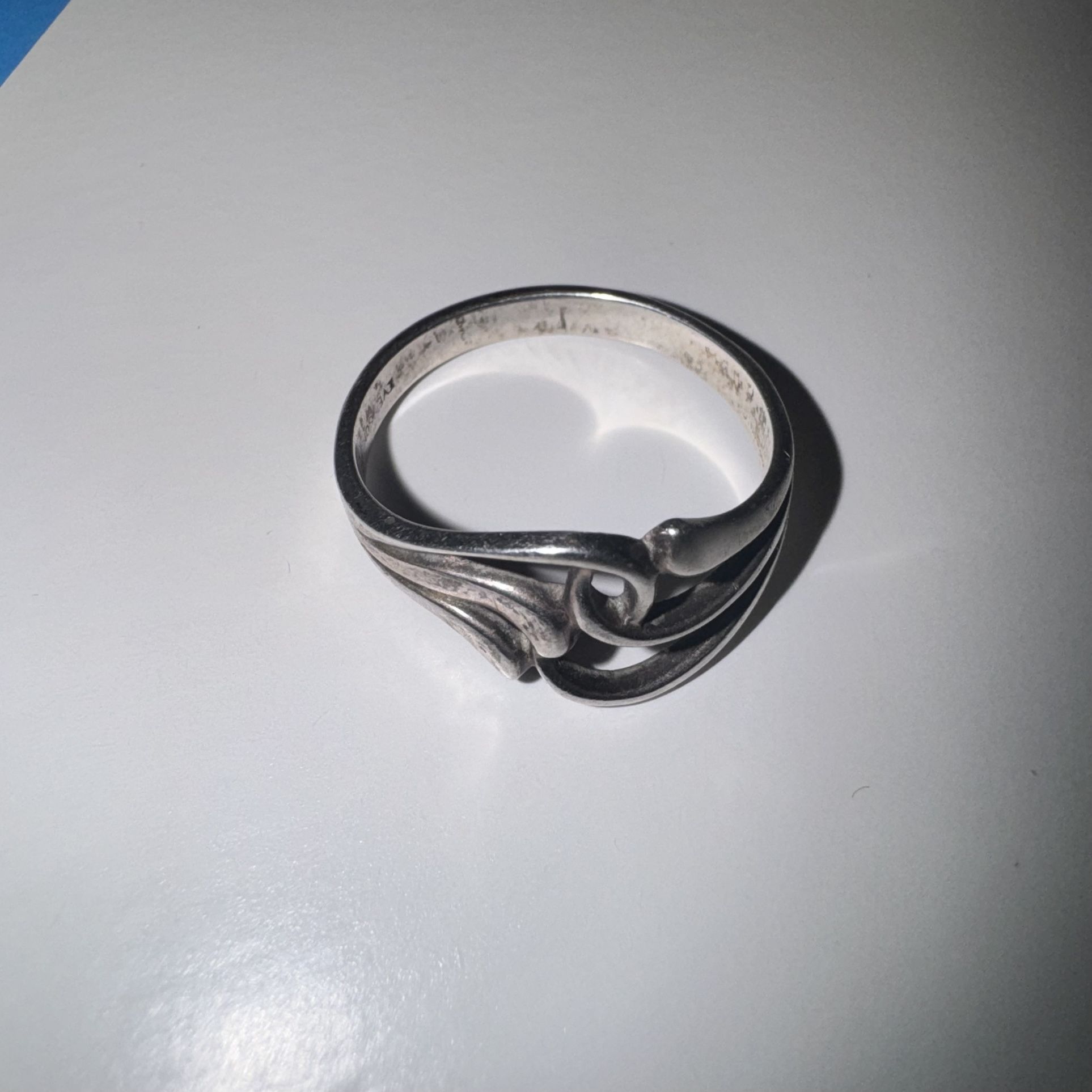 Sterling Silver Wave Ring