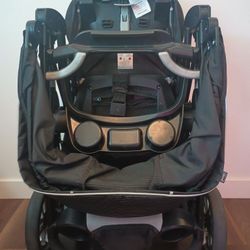 BRAVOFOR2 Double Stroller Black