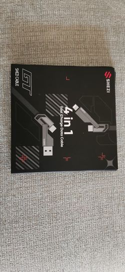 4 In 1 Fast Charger Data cable 