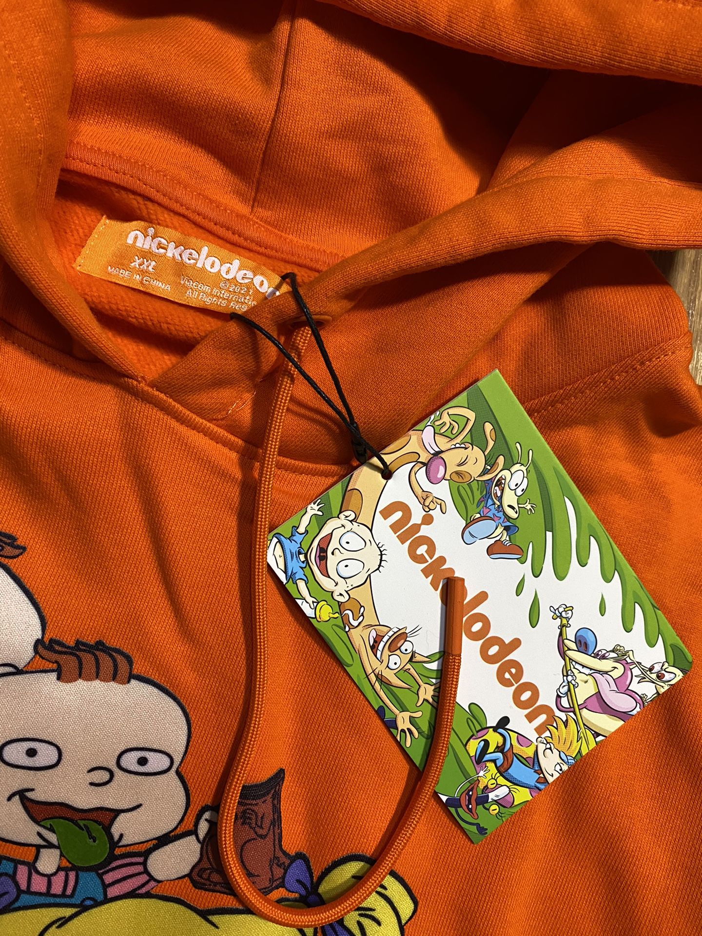 Rugrats best sale hoodie orange