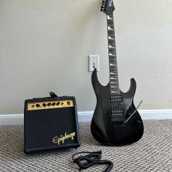 Electric Guitar w/ Amp