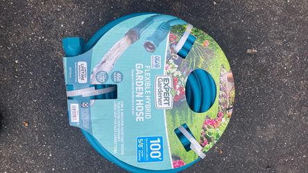 Expert Gardener Flexible Hybrid Garden Hose 100ft
