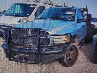 FOR PARTS 2003 DODGE RAM 3500 DULLY 1 TON FLAT BED 5.9 CUMMINS 4X4 TRANS
