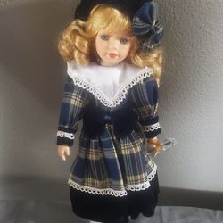 Unique Porcelain Doll