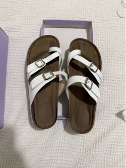White Sandals Madden Girl