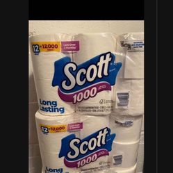 Scott Toilet Paper 2/$20