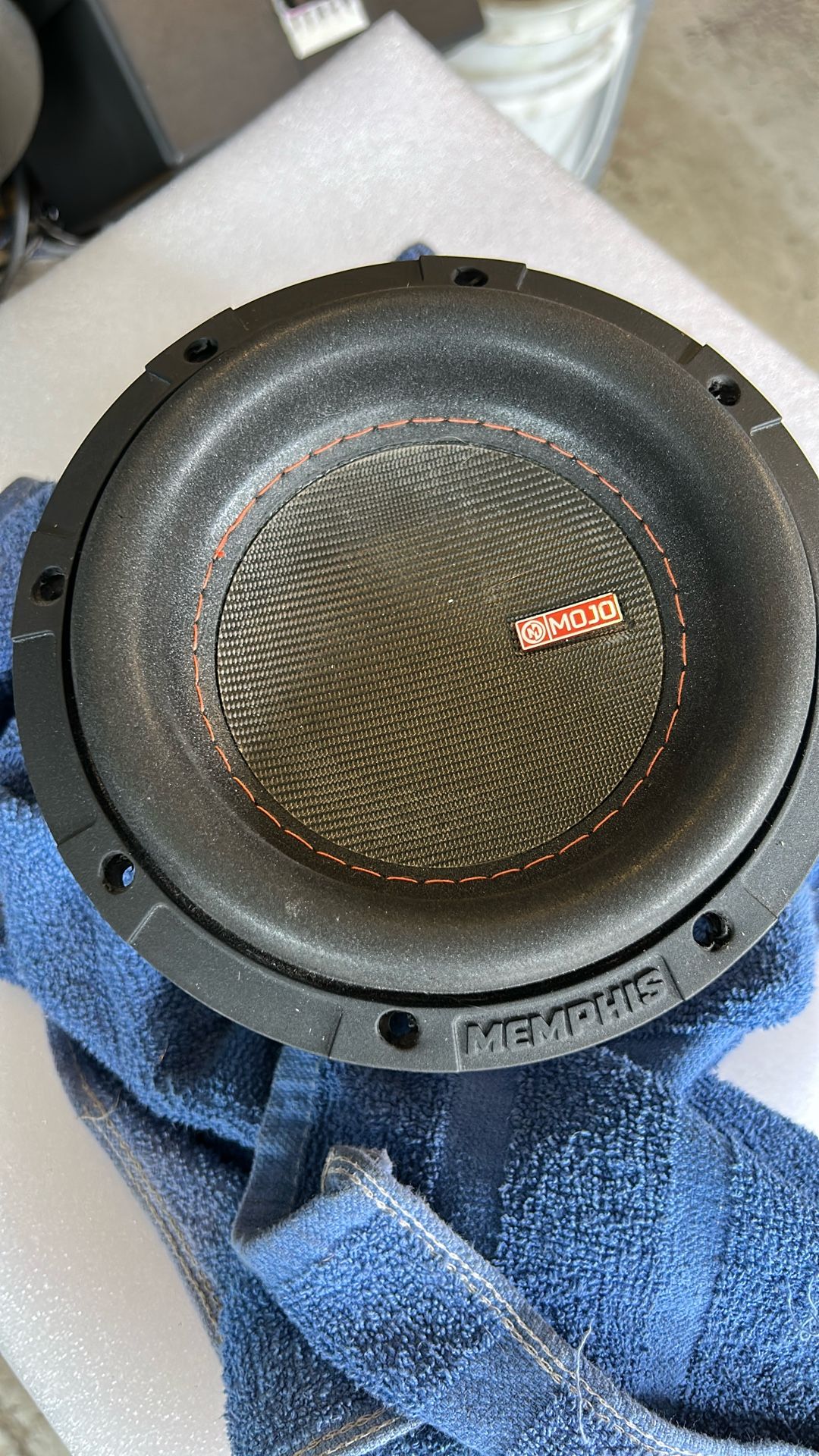 Memphis Mojo 6.5 Inch Subwoofer. 4 Ohm DVC.