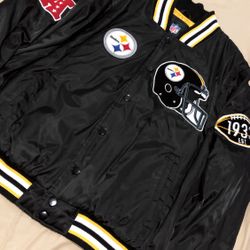 Pittsburg Steelers Varsity Jacket XL