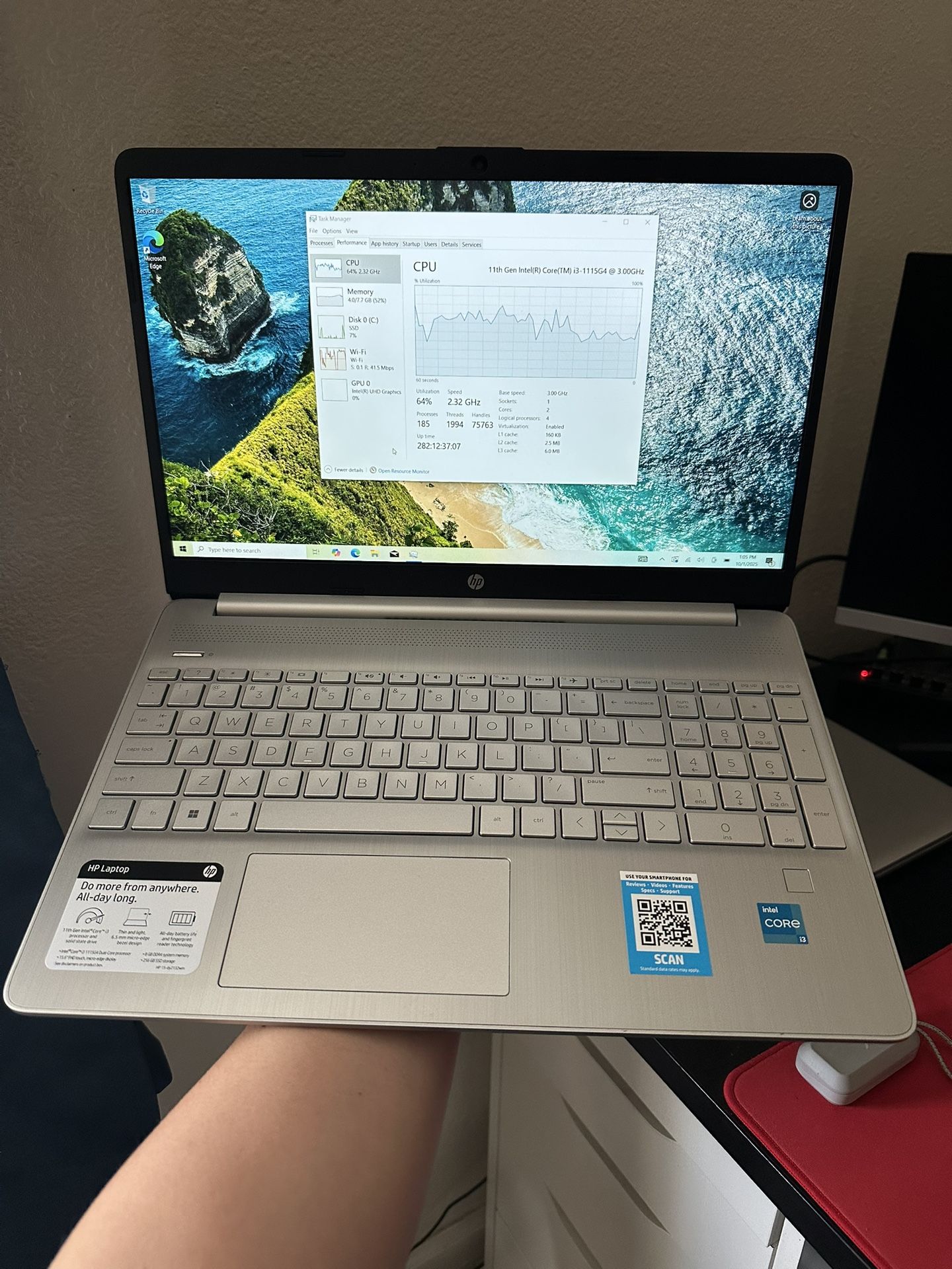 HP Laptop With Touch Screen