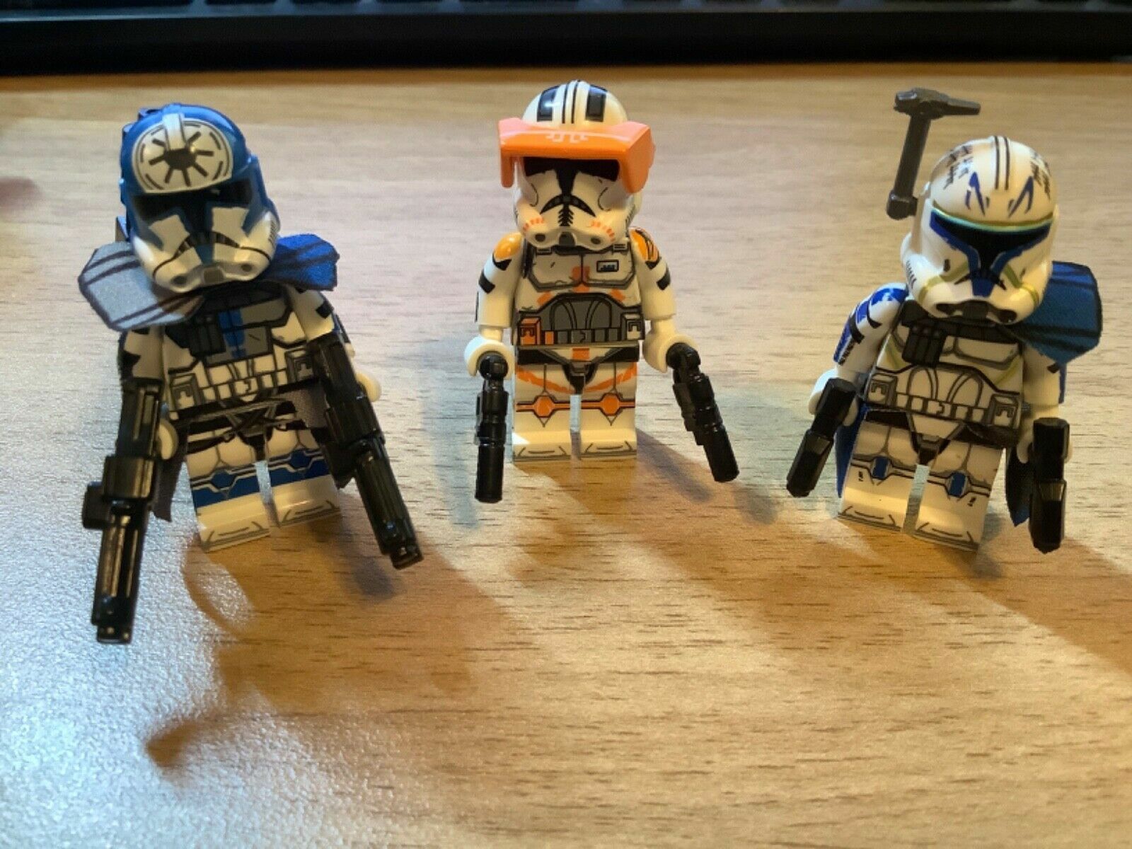 Star Wars CAPTAIN REX COMMANDER CODY JESSE Minifigures LEGO COMPATIBLE