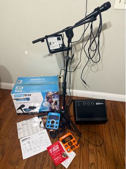 Singtrix SGTX2 Party Bundle Stadium Edition Karaoke TESTED / WORKING