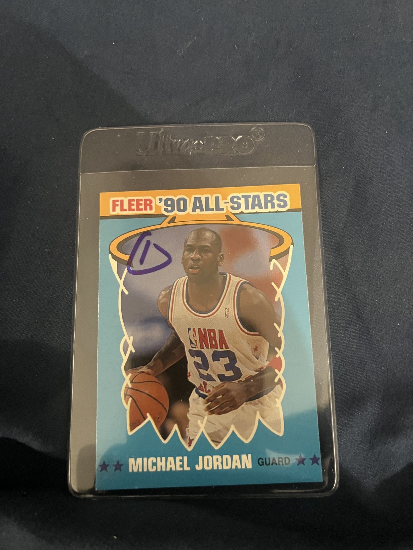 1990 Fleer Jordan All Star