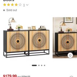 $140 Credenza, New & Unboxed